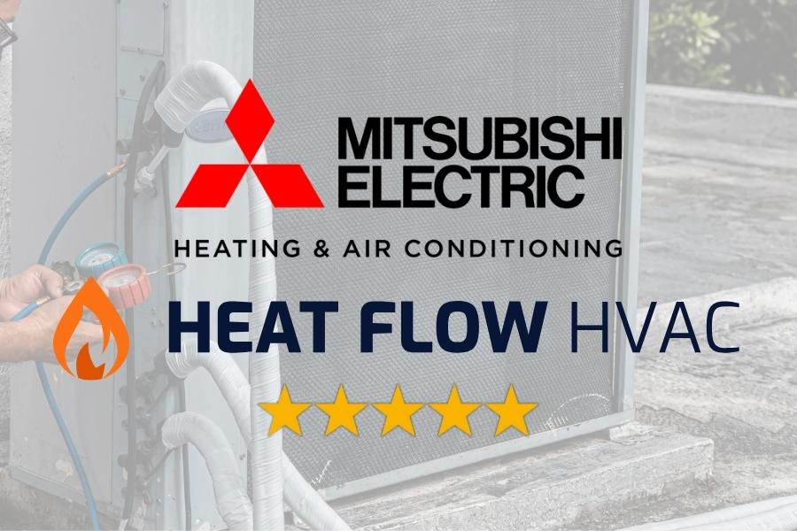Mitsubishi hvac system install