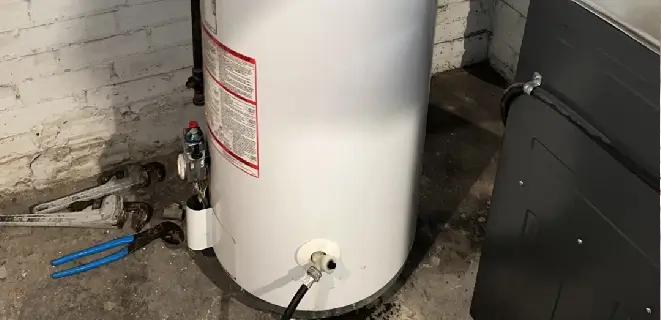 hot water tank installation heat flow hvac