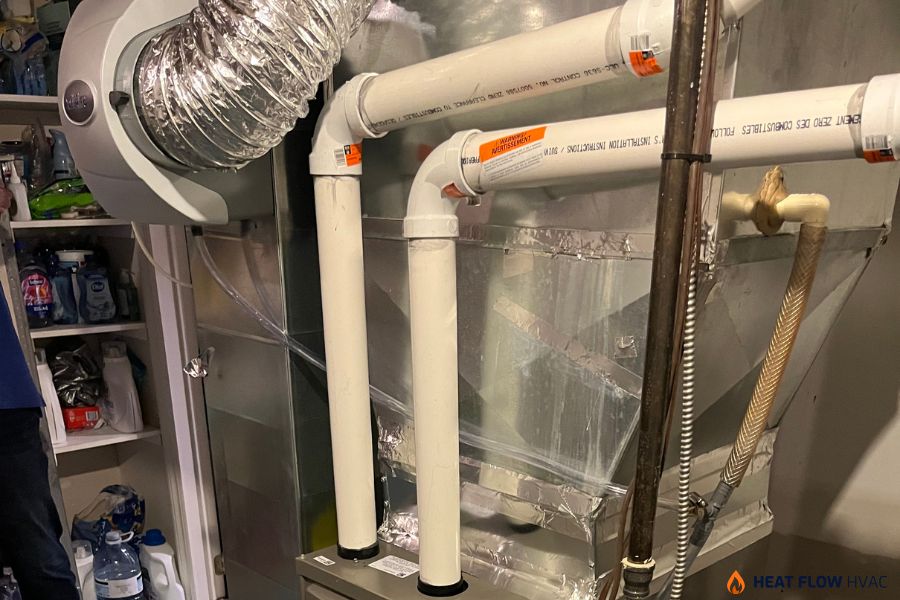 bypass humidifier mounted on ductwork bypass humidifier mounted on ductwork