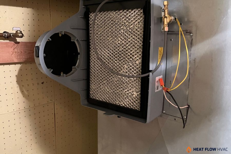 humidifier pad mineral buildup