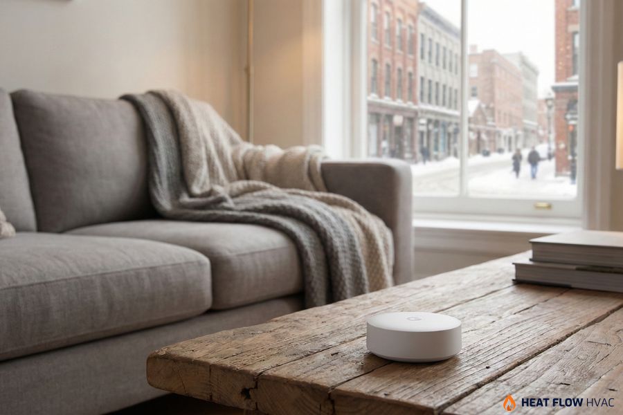 nest thermostat temperature sensor setup