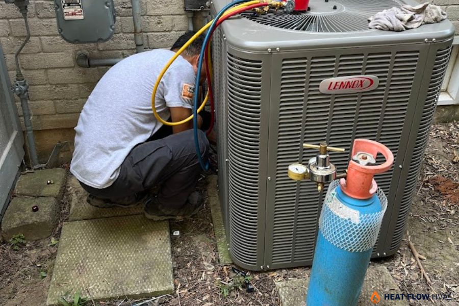 ac not cooling repair buildup